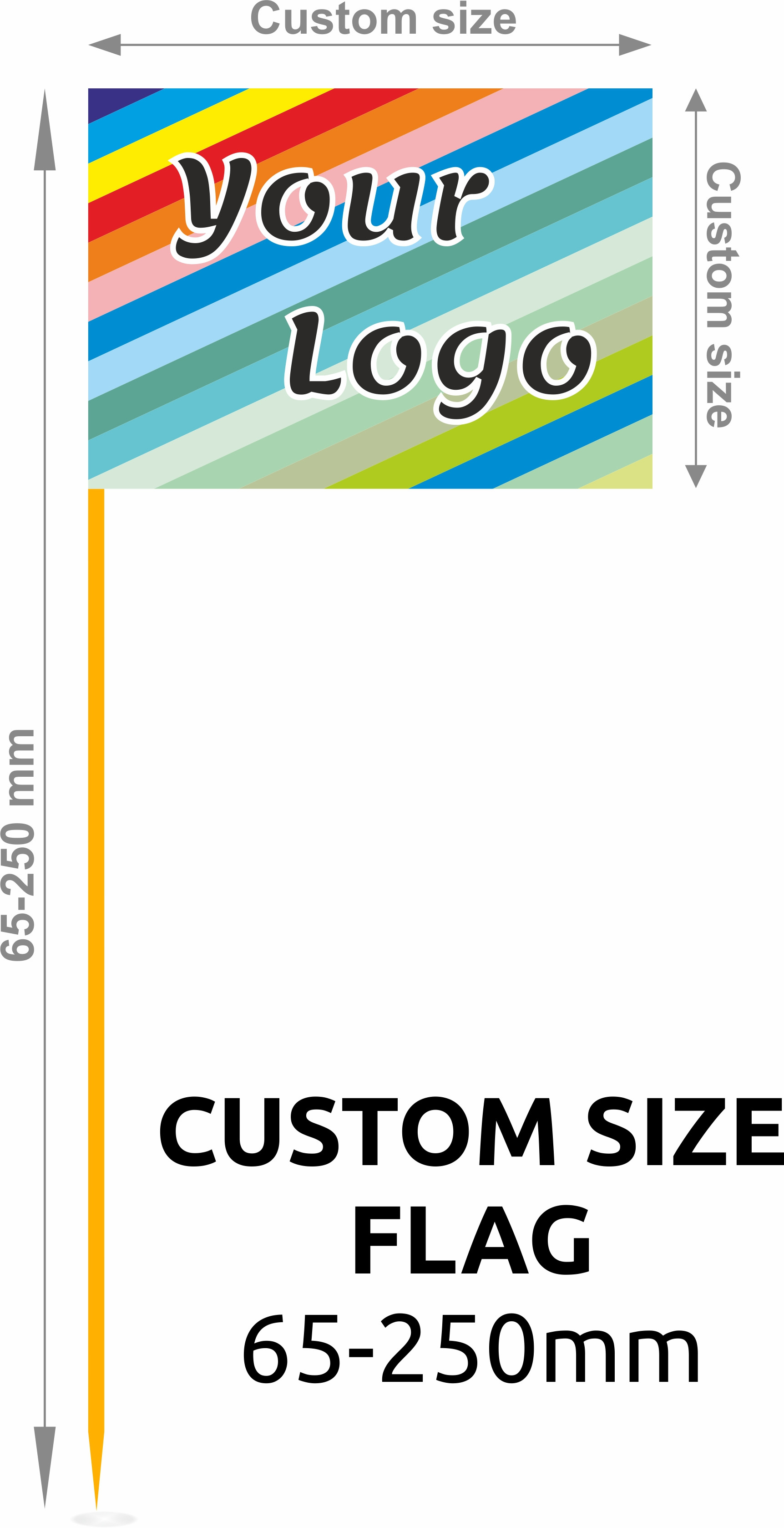 Custom Size flags